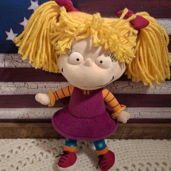ANGELICA FROM RUG RATS YEAR 2000 PLUSH - Picture 6 of 6